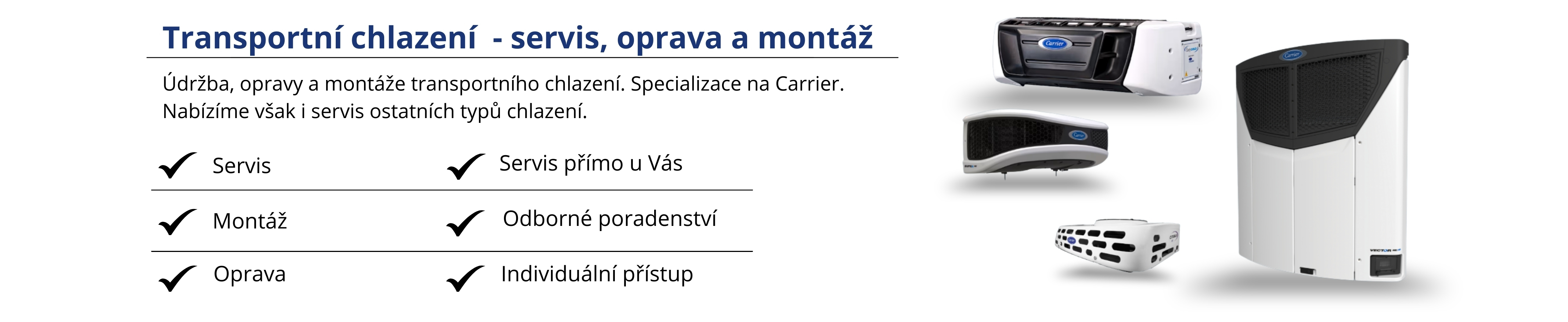 Služby Transport Klima